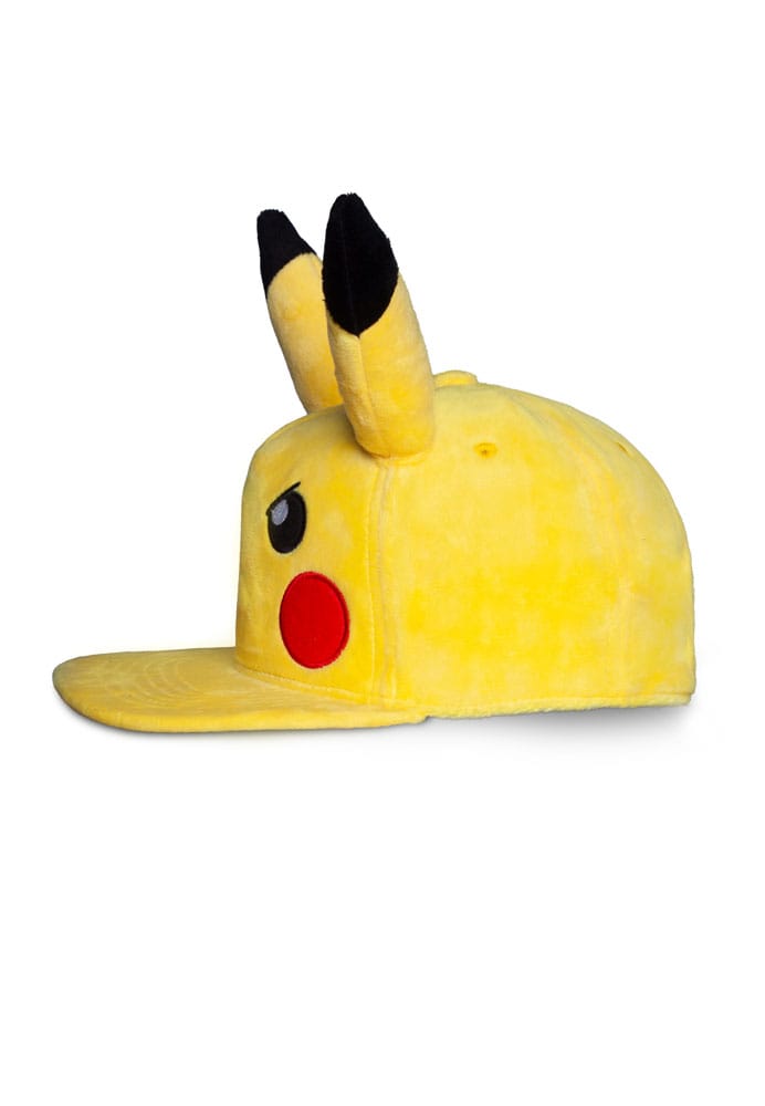 Pokémon Snapback Cap Angry Pikachu Image 5