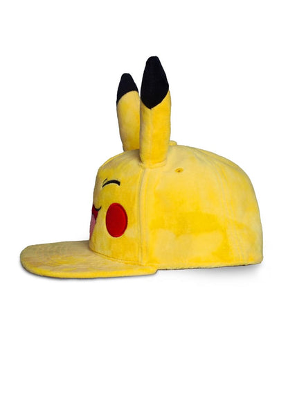 Pokemon Snapback Cap Happy Pikachu Image 5