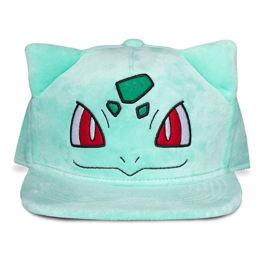 Pokémon Plüsch Snapback Cap Bulbasaur Image 1