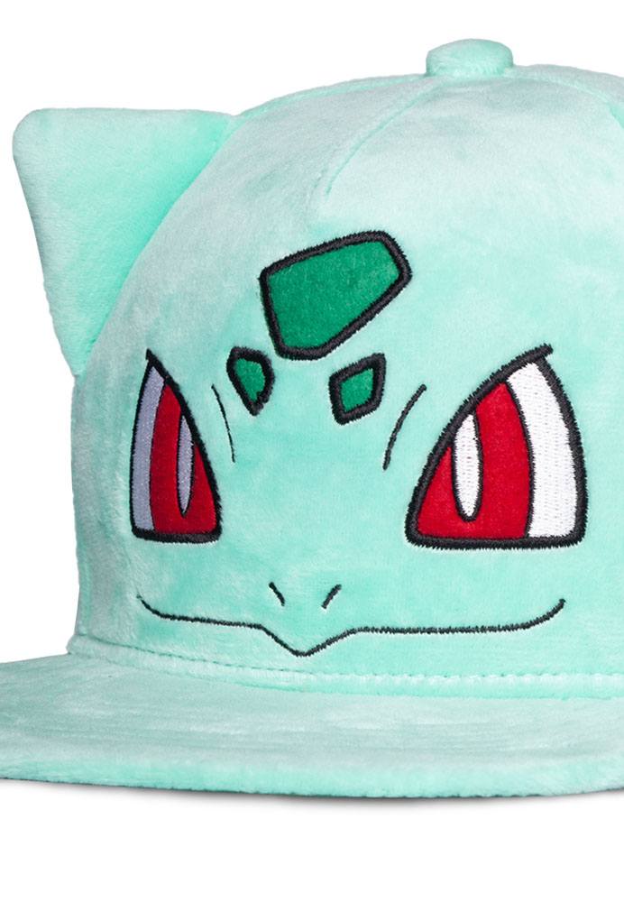 Pokémon Plüsch Snapback Cap Bulbasaur Image 3