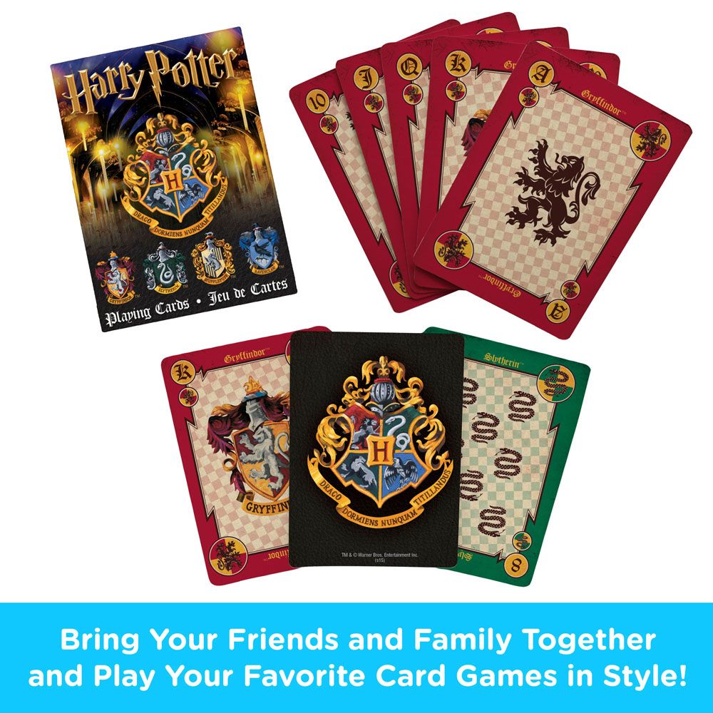 Harry Potter Spielkarten Crests Image 2