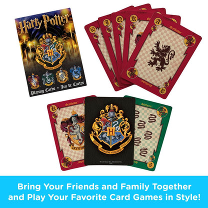 Harry Potter Spielkarten Crests Image 2
