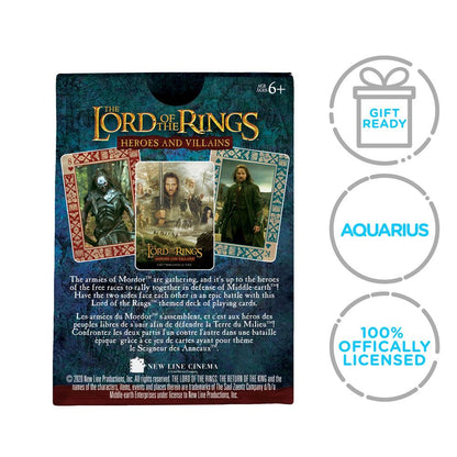 Herr der Ringe Spielkarten Heroes and Villains Image 6