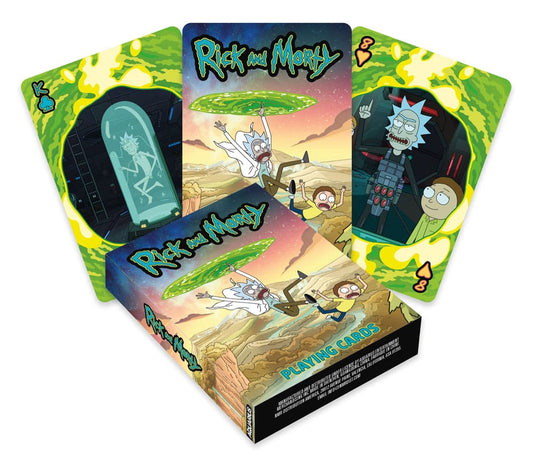 Rick and Morty Spielkarten Scenes Image