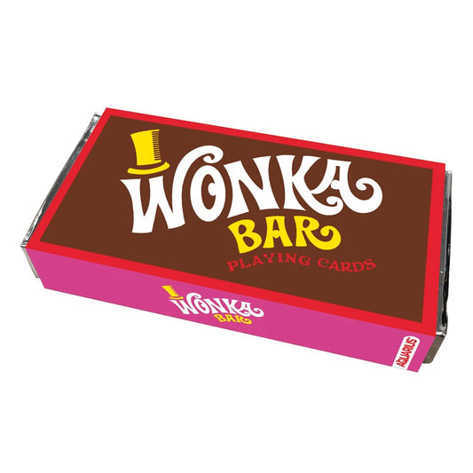 Wonka Spielkarten Willy Wonka Bar Premium Image