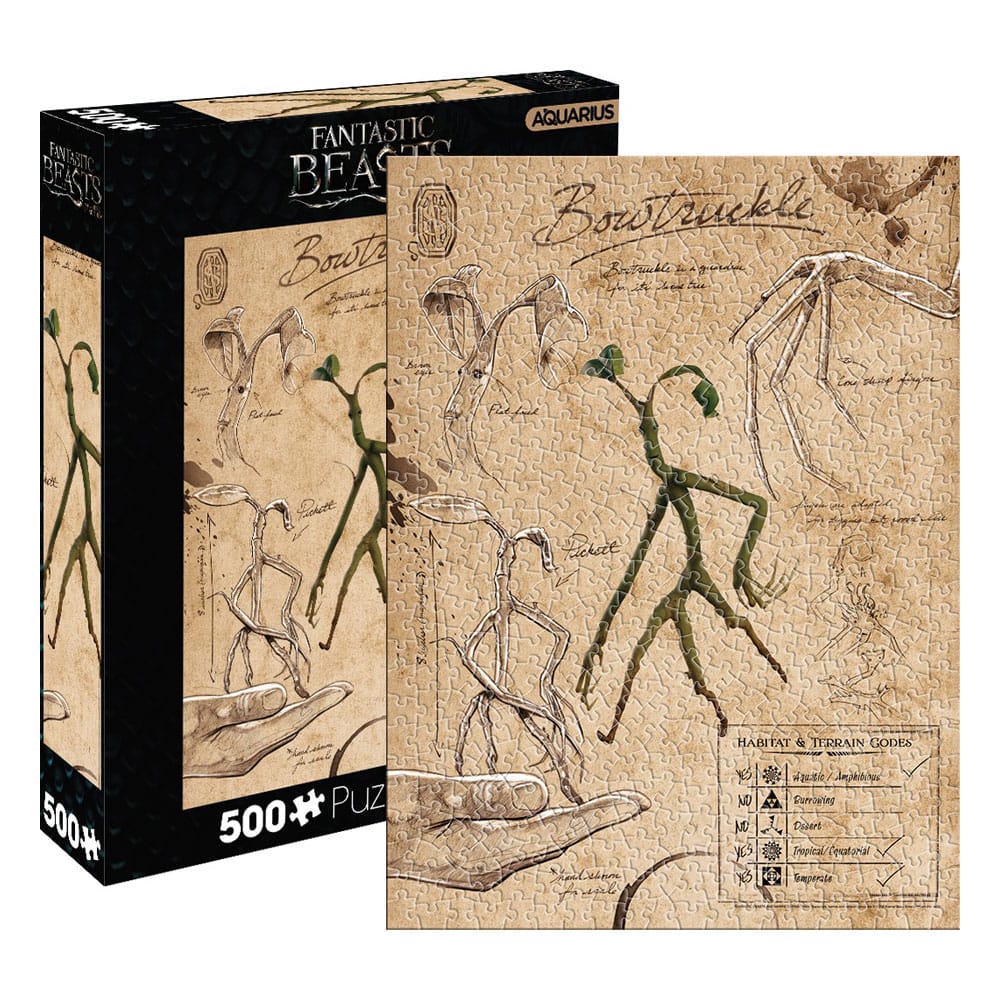 Harry Potter: Fantastic Beasts - Bowtruckle 500 Piece Jigsaw Puzzle Image
