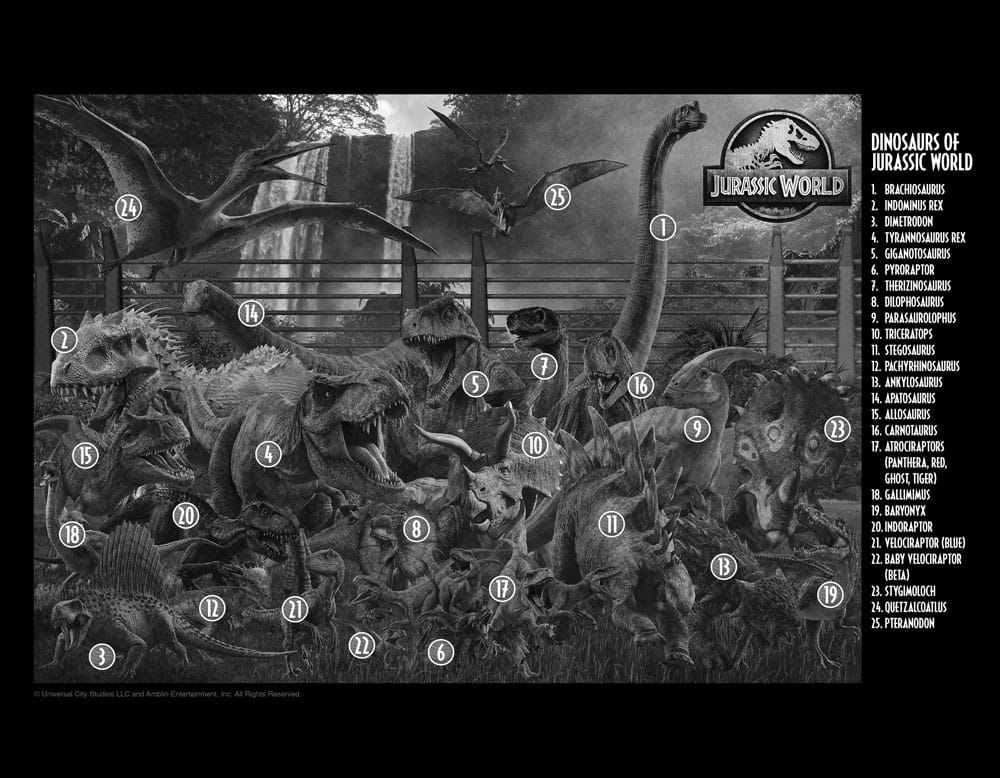 Jurassic World: 3000 Piece Jigsaw Puzzle Image 2