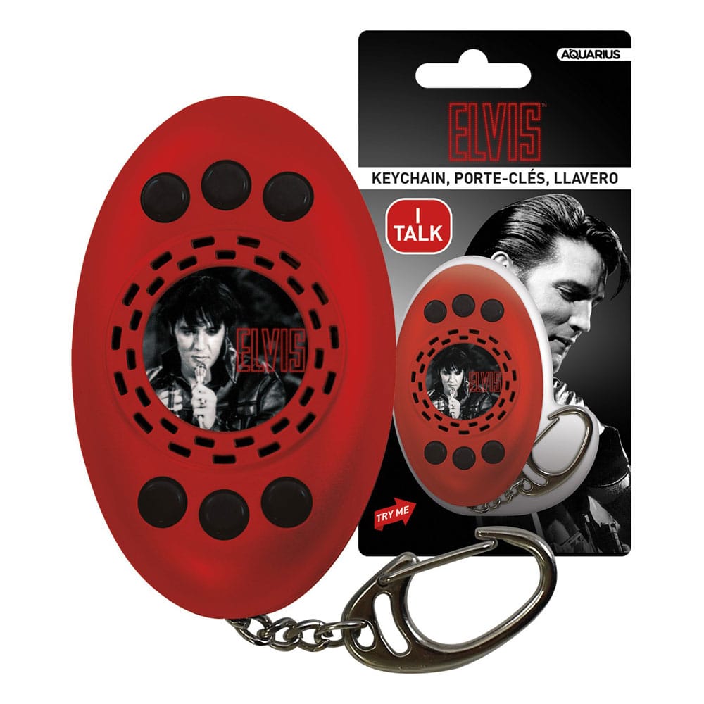 Elvis: SQUAWKey Talking Keychain Image
