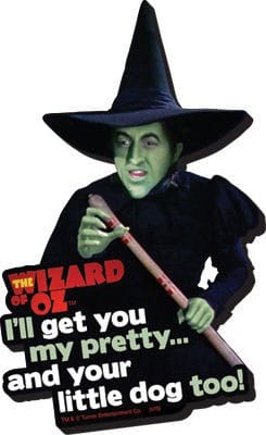 Der Zauberer von Oz Funky Chunky Magnet I'll Get You... Image
