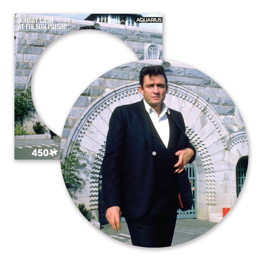 Johnny Cash: Folsom Prison 450 Piece Picture Disc Jigsaw Puzzle Image