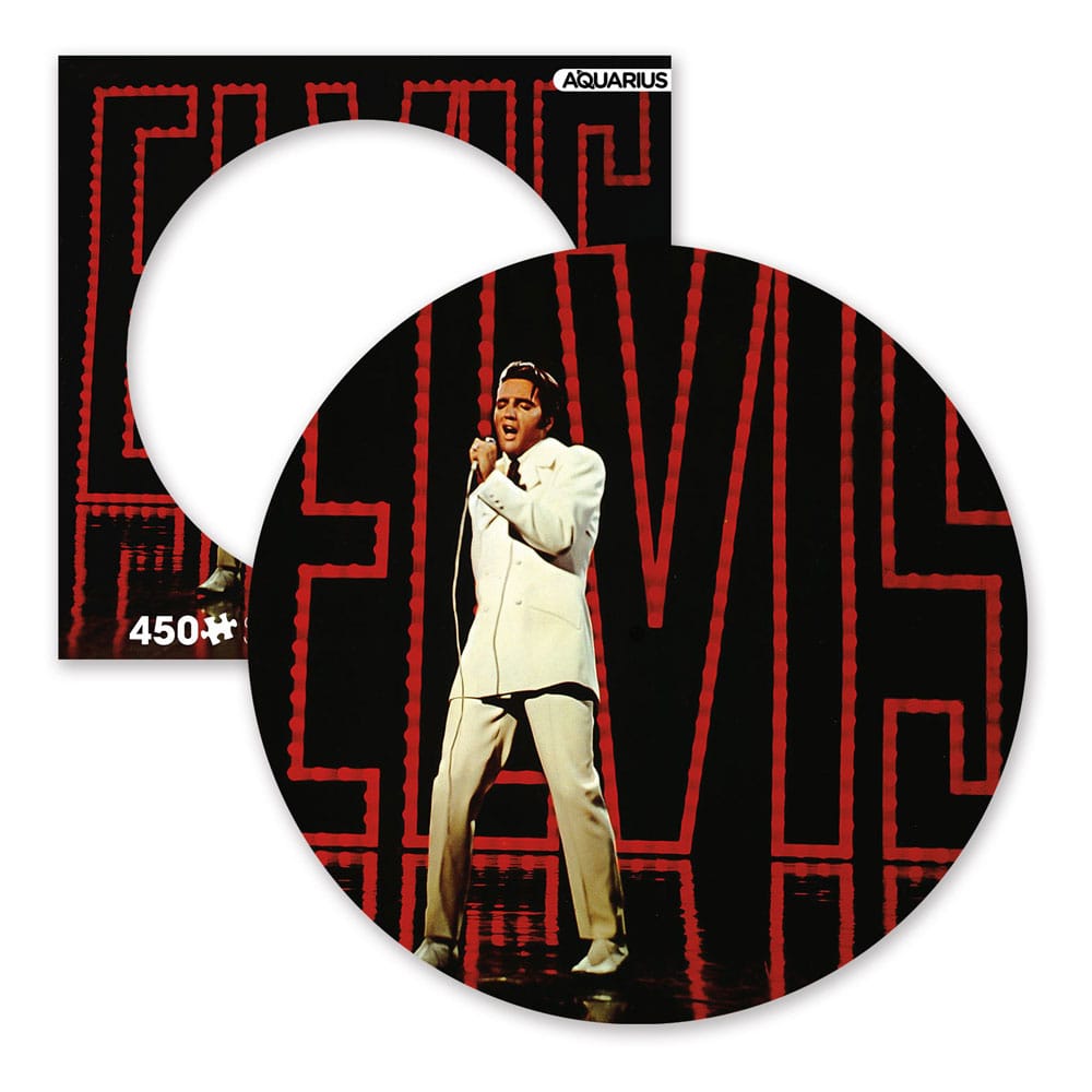Elvis: '68 Comeback 450 Piece Picture Disc Jigsaw Puzzle Image
