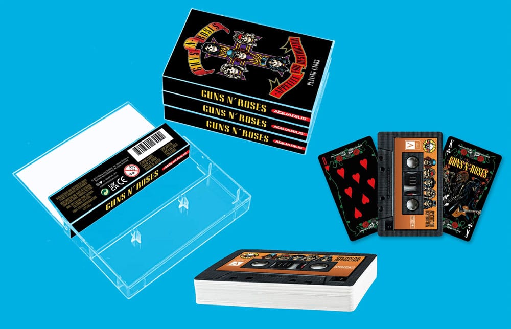 Guns N' Roses Spielkarten Cassette (PDQ) Image