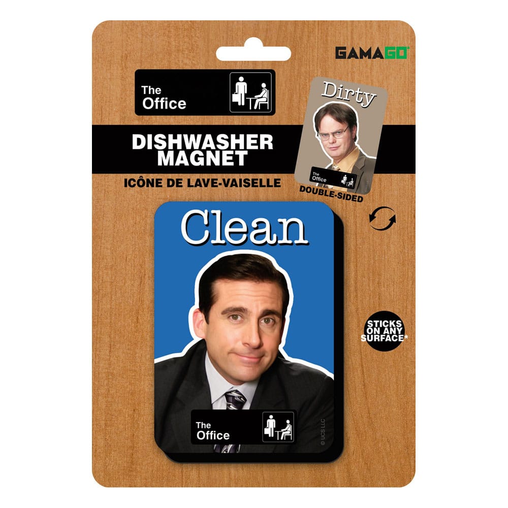 The Office: Clean Dirty Dishwasher Magnet Image