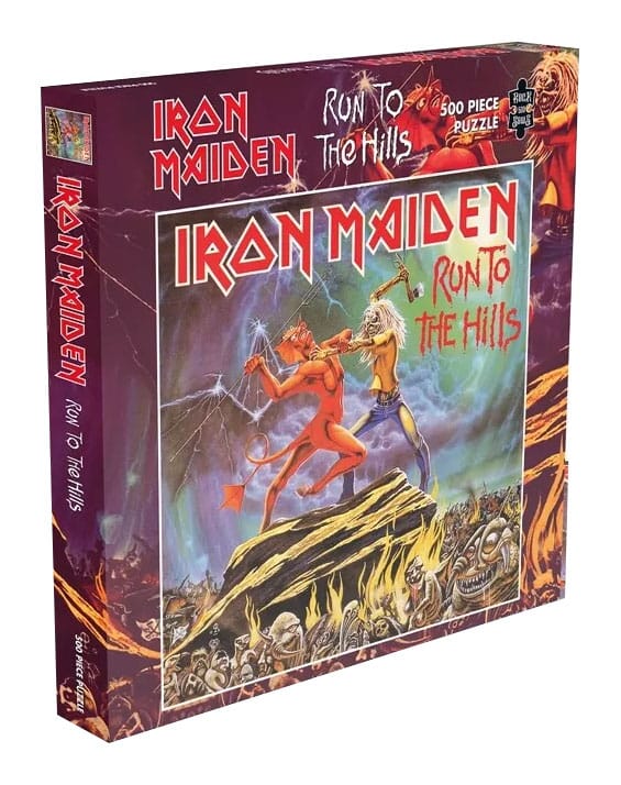 Iron Maiden: Run to the Hills 500 Piece Jigsaw Puzzle Image
