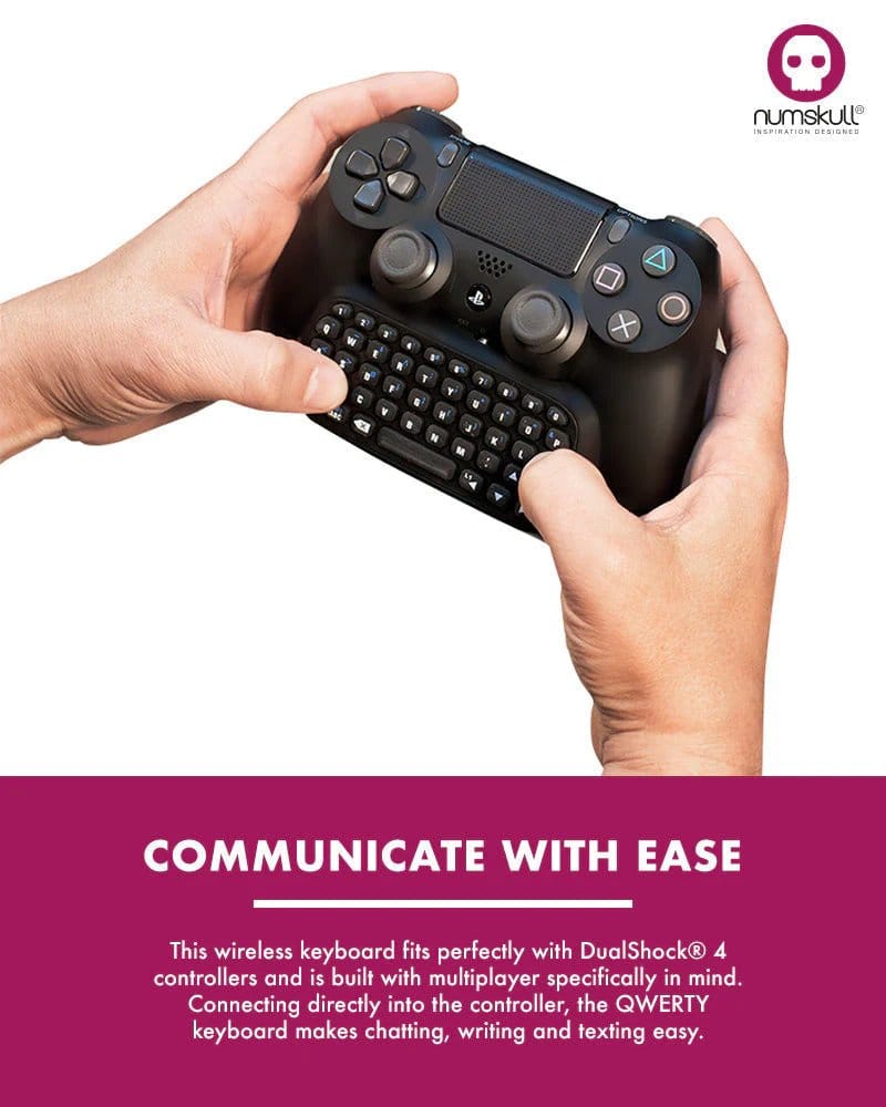 PlayStation 4 Mini-Tastatur / Chatpad Bluetooth Wireless Image 5