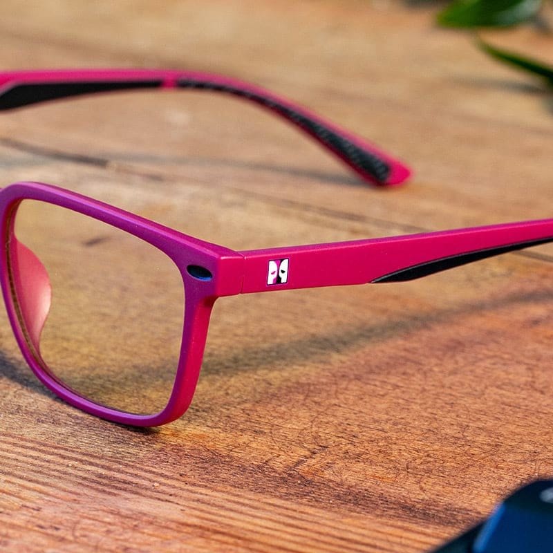 Numskull eSports Brille Kids Pink Blue Light Blocking Image 3