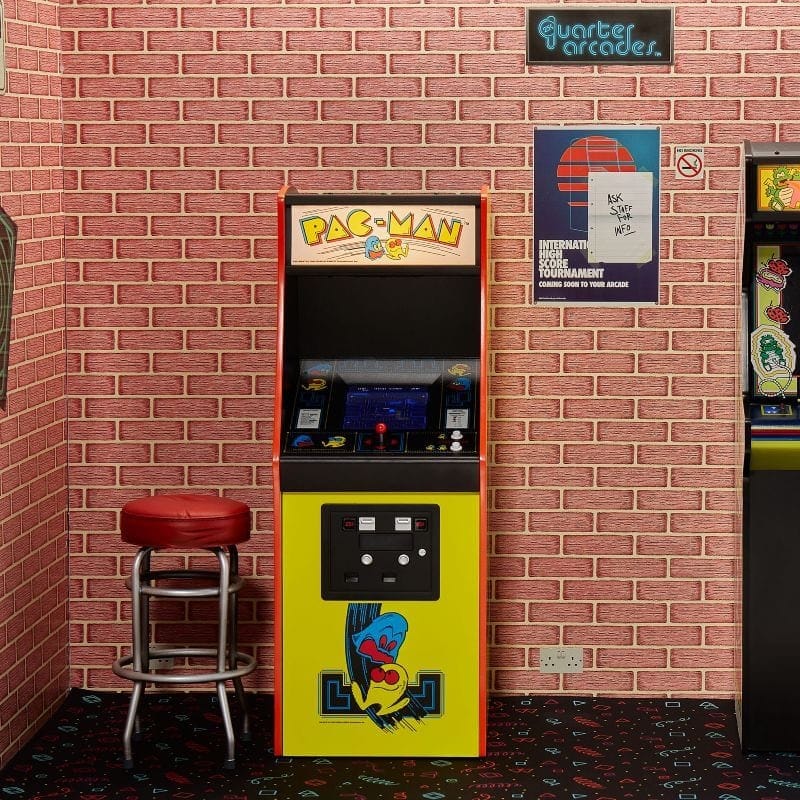Quarter Arcades Zubehör Ziegelhintergrund Image 2