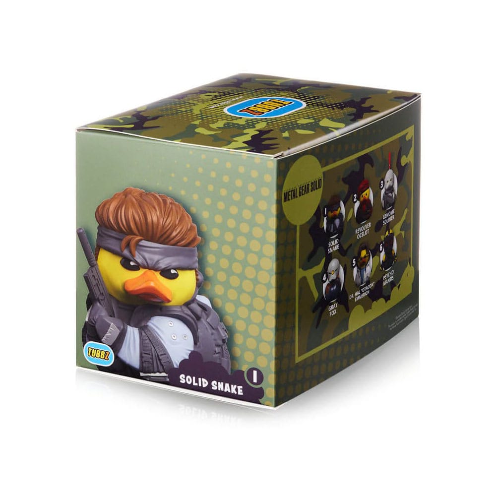 Metal Gear Solid Tubbz PVC Figur Solid Snake Boxed Edition 10 cm Image 2