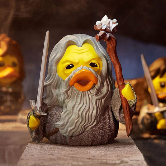 Herr der Ringe Tubbz PVC Figur Gandalf You Shall Not Pass Edition 10 cm Image 1
