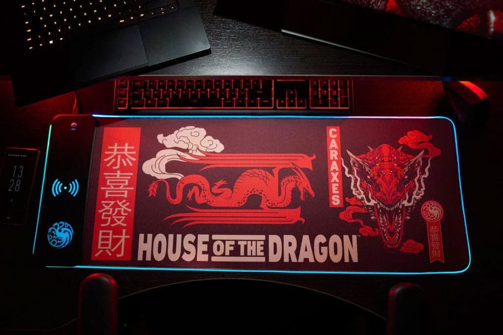House of the Dragon Mousepad mit Ladefunktion Image 1
