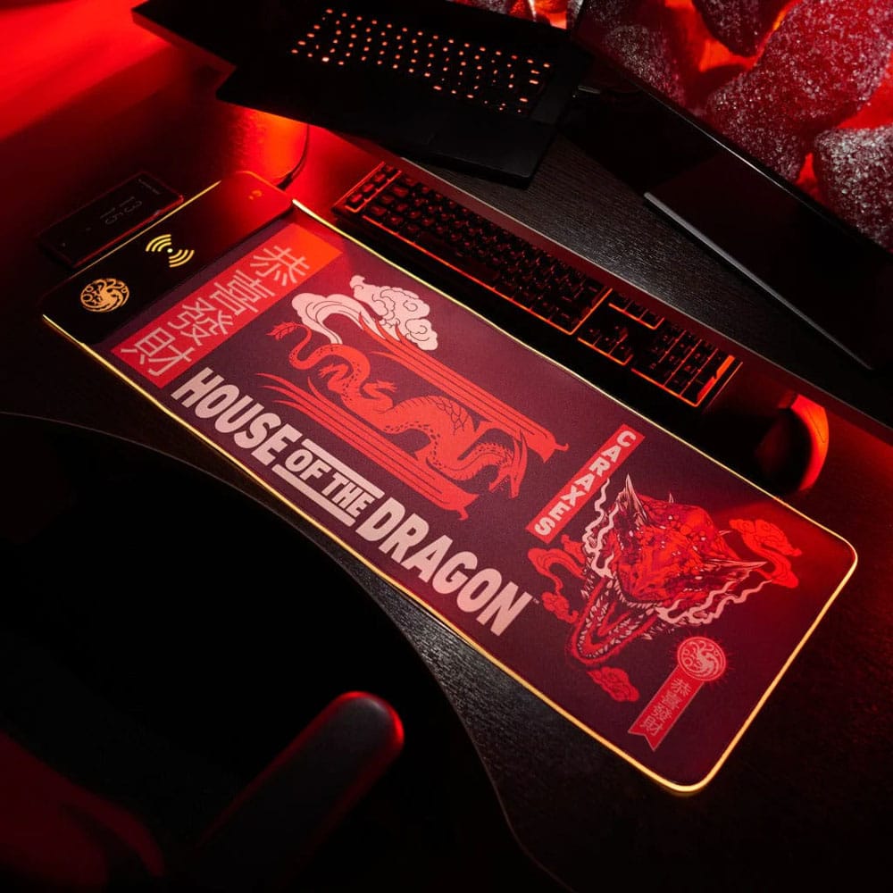 House of the Dragon Mousepad mit Ladefunktion Image 3