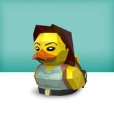 Tomb Raider Tubbz Mini PVC Figur Lara Croft 5 cm Image