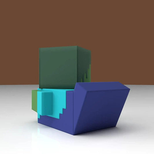 Minecraft Tubbz PVC Figur Zombie 1st Edition 10 cm Image 2
