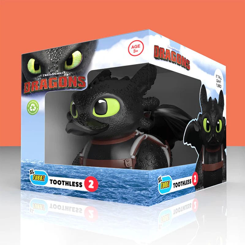 Drachenzähmen leicht gemacht Tubbz PVC Figur XL Ohnezahn 25 cm Image 3