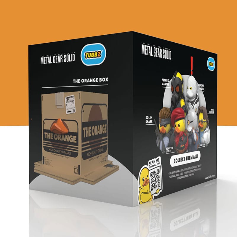 Metal Gear Solid Tubbz PVC Figur The Orange Box Boxed Edition 10 cm Image 8
