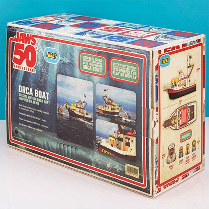 Jaws Tubbz Vehicle PVC Figur Orca Boat Bundle 13 cm Image 3