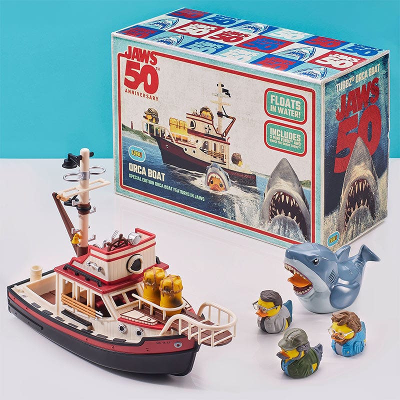 Jaws Tubbz Vehicle PVC Figur Orca Boat Bundle 13 cm Image 4