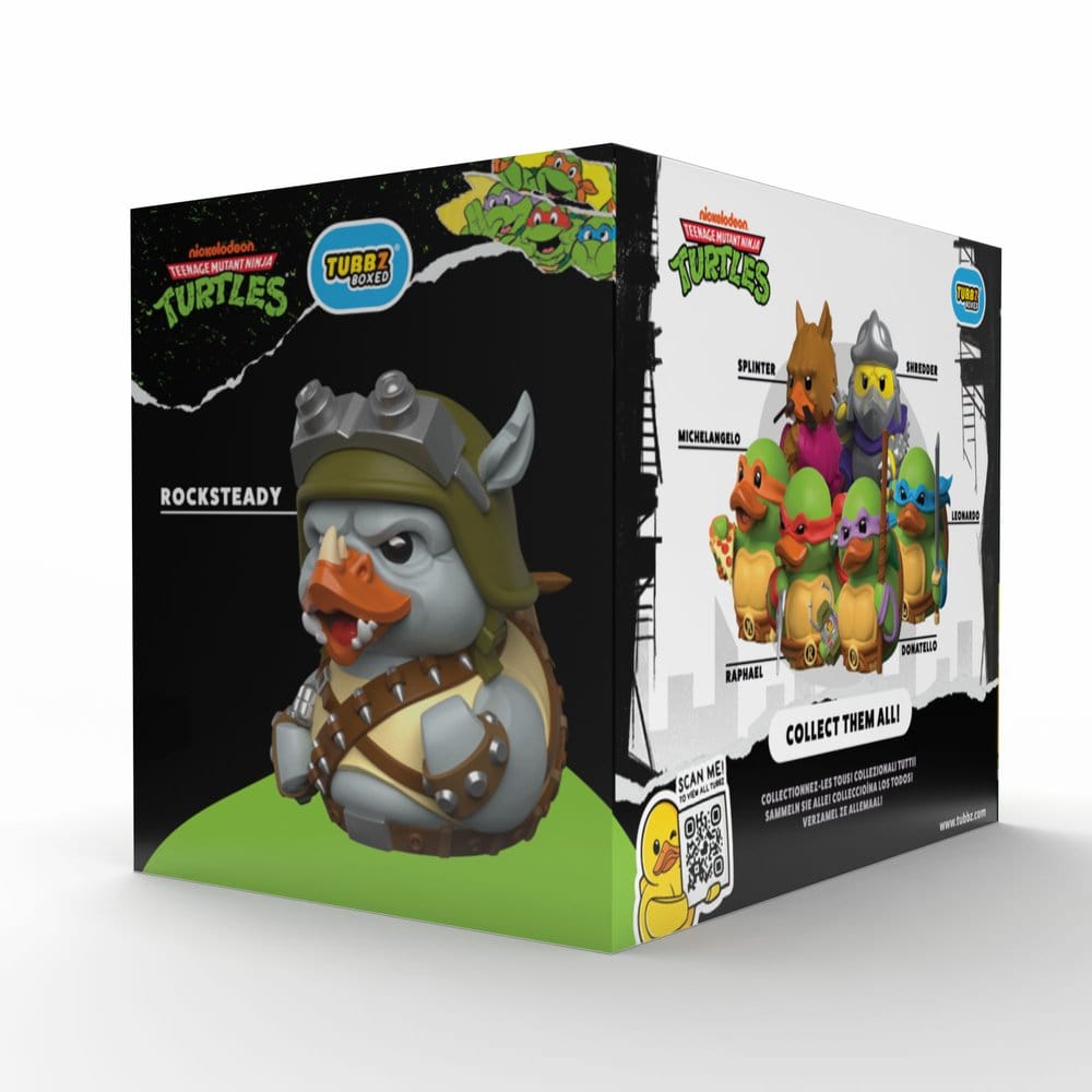 Teenage Mutant Ninja Turtles Tubbz PVC Figur Rocksteady Image 3