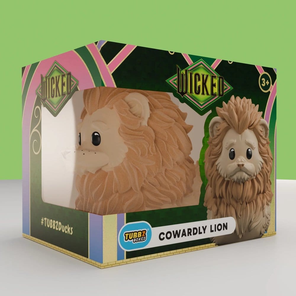 Wicked Tubbz PVC Figur Cowardly Lion Boxed Edition 10 cm Image 2