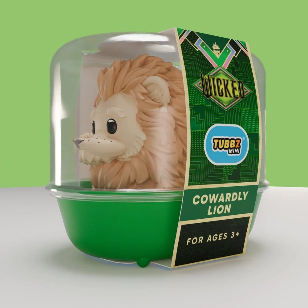 Wicked Tubbz Mini PVC Figur Cowardly Lion 5 cm Image 2
