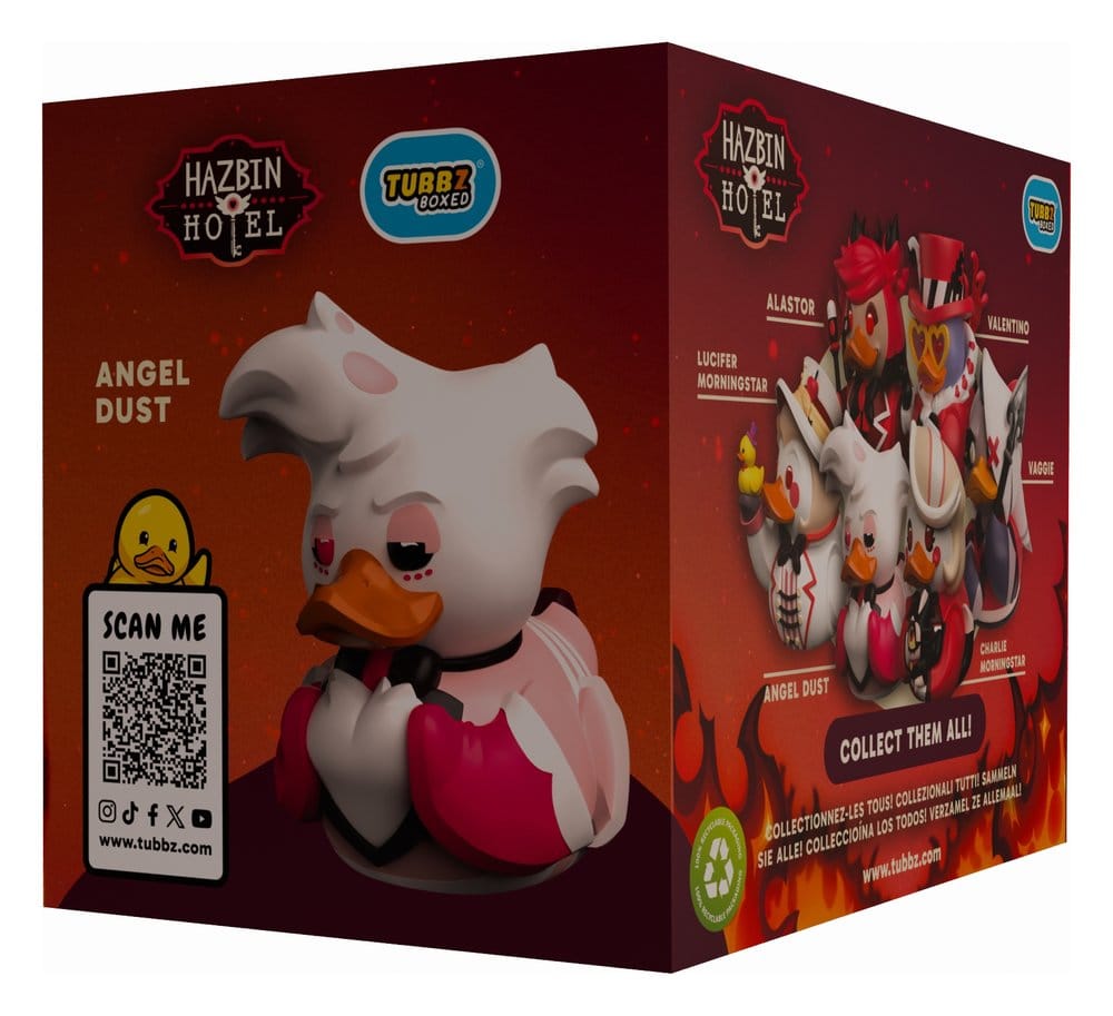 Hazbin Hotel Tubbz PVC Figur Angel Dust Boxed Edition 10 cm Image 3