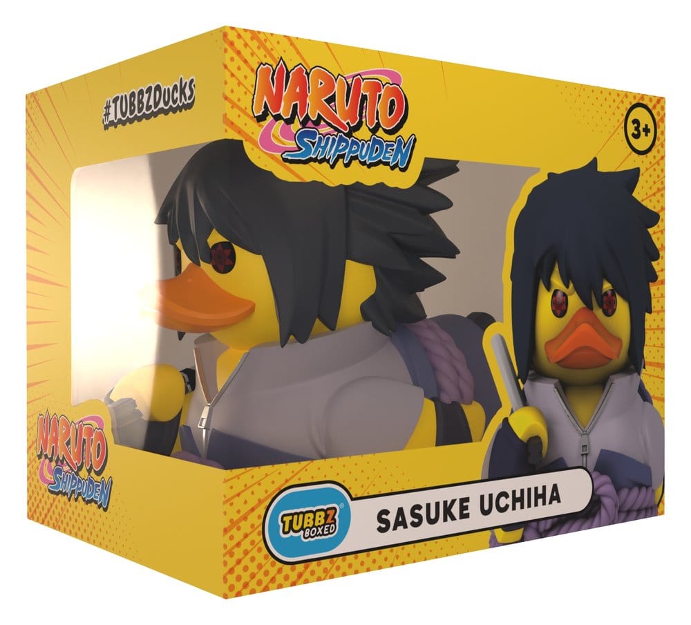 Naruto Shippuden Tubbz PVC Figur Sasuke Uchiha Boxed Edition 10 cm Image 3