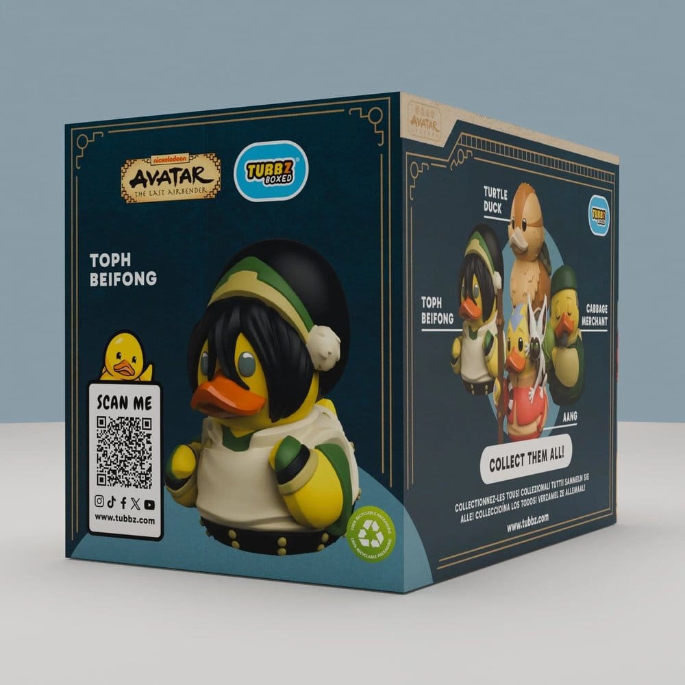 Avatar Der Herr der Elemente Tubbz PVC Figur Toph Beifong Boxed Edition 10 cm Image 2