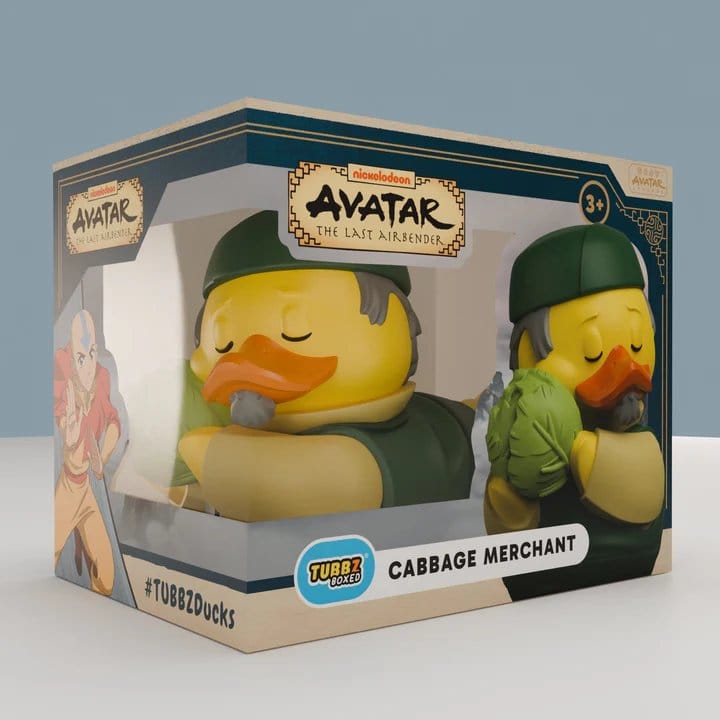 Avatar Der Herr der Elemente Tubbz PVC Figur Cabbage Merchant Boxed Edition 10 cm Image 3