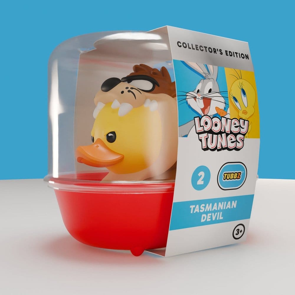 Looney Tunes Tubbz PVC Figur Taz der tasmanische Teufel Collector's Edition 10 cm Image 2