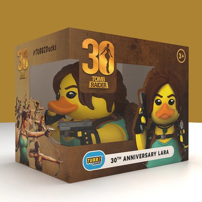 Tomb Raider Tubbz PVC Figur Lara (30th Anniversary)  Boxed Edition 10 cm Image 2