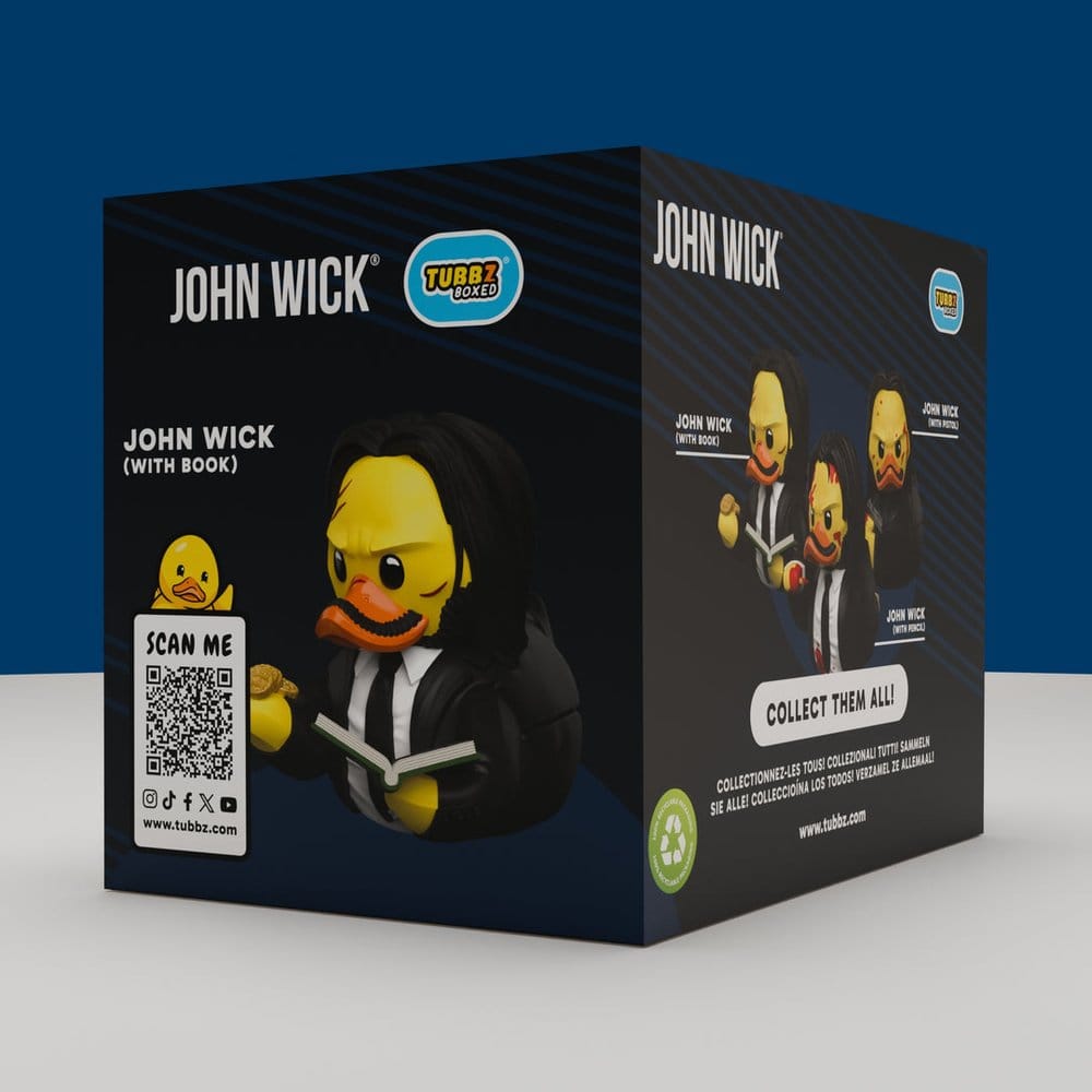 John Wick Tubbz PVC Figur Book Boxed Edition 10 cm Image 2