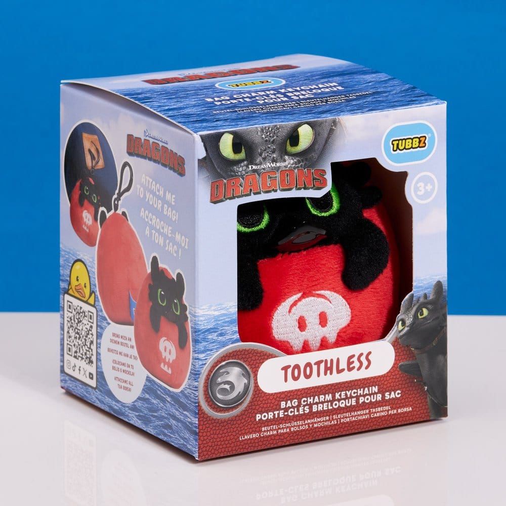 Drachenzähmen leicht gemacht Tubbz Taschenanhänger Toothless Image 3