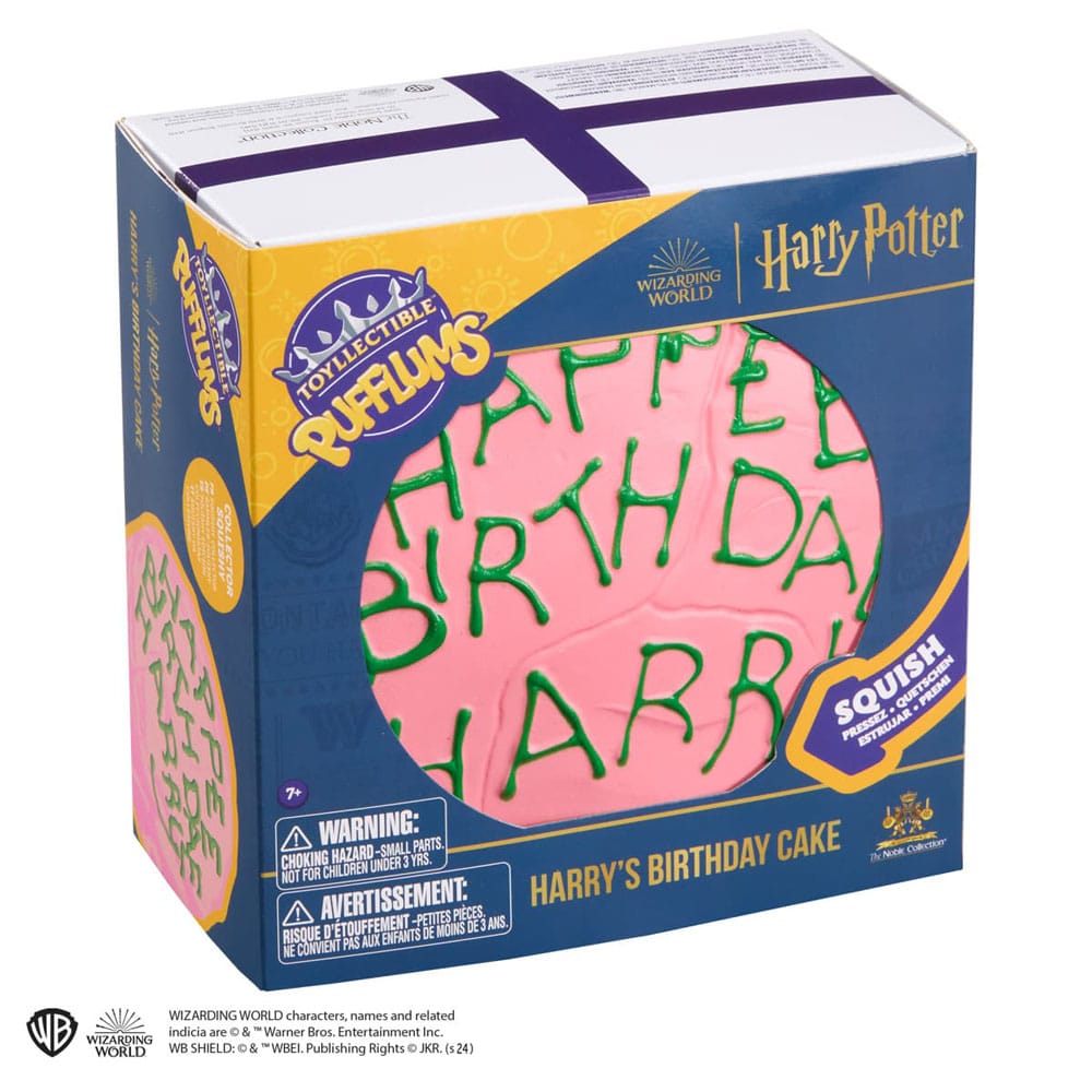 Harry Potter Squishy Anti-Stress-Figur Pufflums Harry Potter Birthday Cake 14 cm Image 3