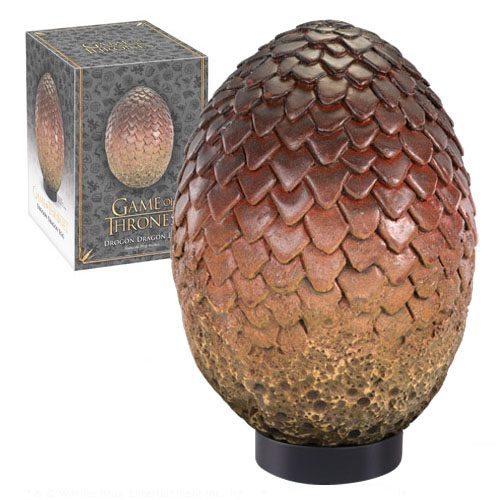 Game of Thrones Replik Drachenei Drogon 20 cm Image 1