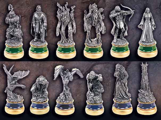 Herr der Ringe Schachfiguren Die Zwei Tuerme Ergaenzungs-Set Image