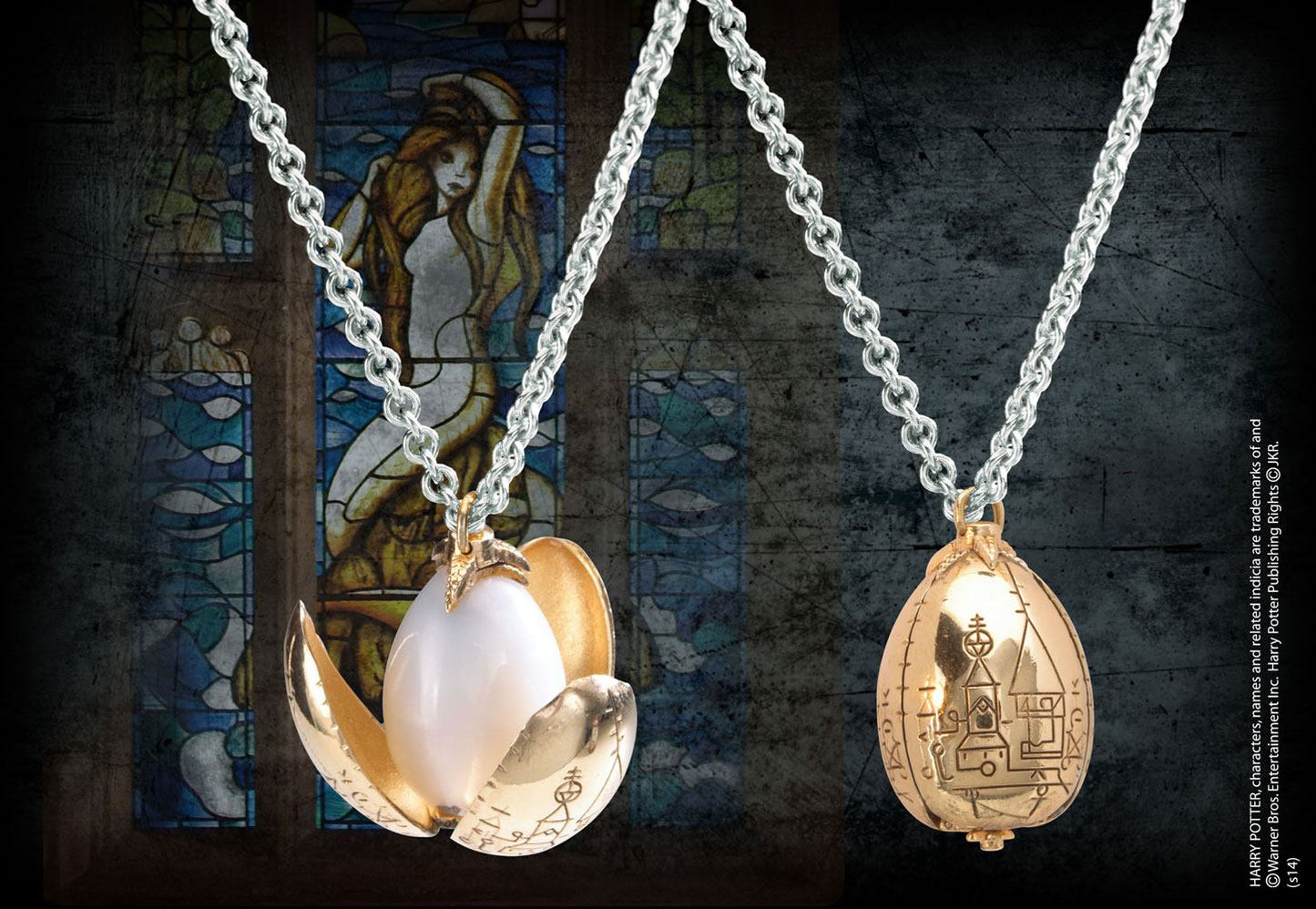 Harry Potter Anhaenger mit Kette Das Goldene Ei Image