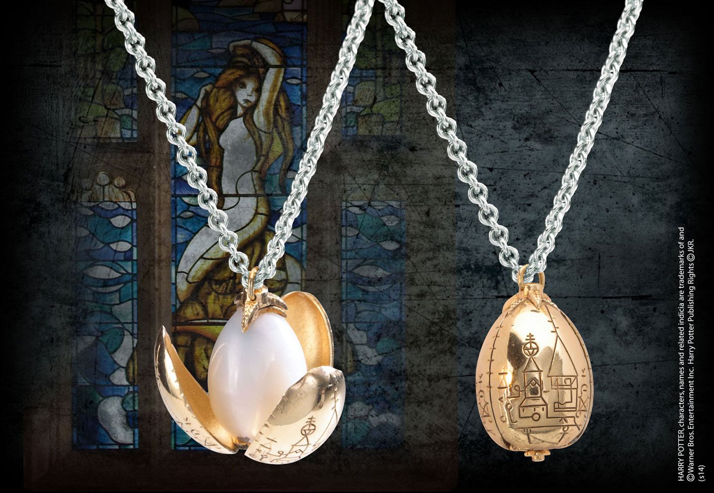 Harry Potter Anhaenger mit Kette Das Goldene Ei Image