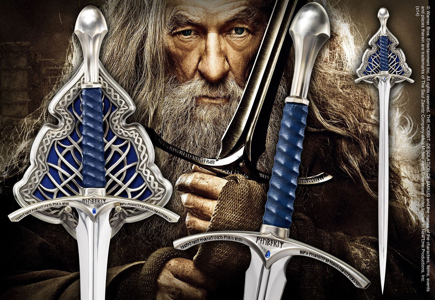 Der Hobbit Replik 1/1 Schwert Glamdring 120 cm Image