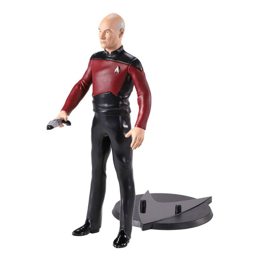 Star Trek: The Next Generation Bendyfigs Biegefigur Capt. Picard 19 cm Image 1
