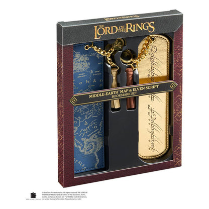 Der Herr der Ringe Lesezeichen 2er-Set Mittelerde und Elbenschrift Image 3